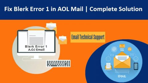 Fix Blerk Error 1 in AOL Mail | Complete Solution