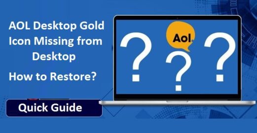 AOL Desktop Gold Icon Missing from Desktop | How to Restore?