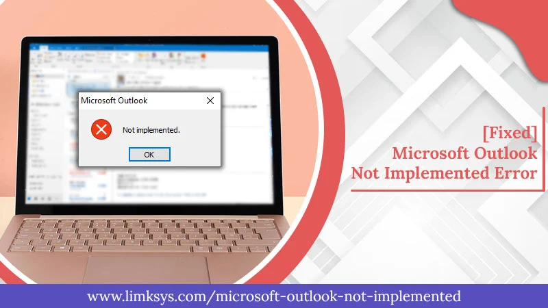 Microsoft Outlook not Implemented Error