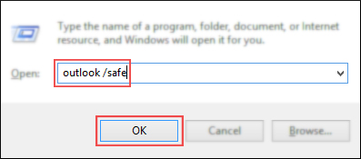 Type Outlook/safe