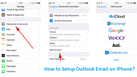 How to Setup Outlook Email on iPhone?