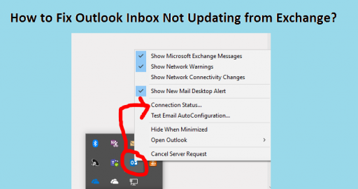 Know 6 Reasons why Outlook Inbox Not Updating?