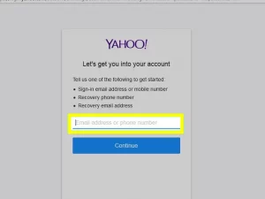 Recover Hacked Yahoo Account on Desktop - step 4